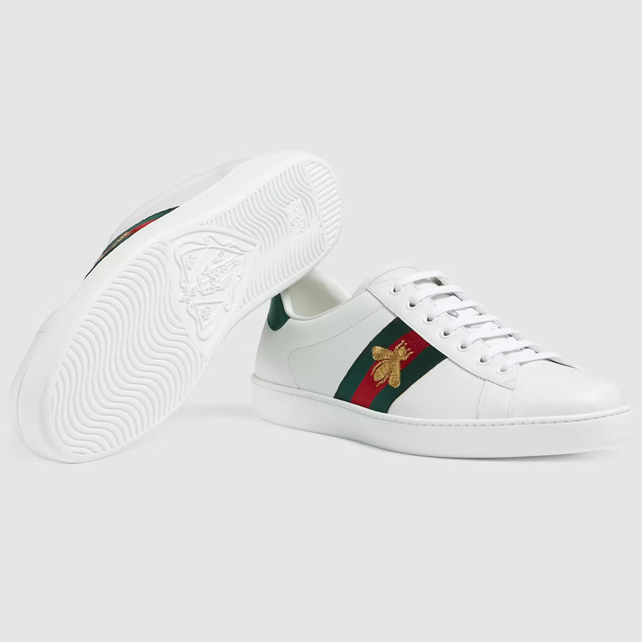 G U C C I Gg Ace Sneaker With Bee For Mens Womens (3) - www.newkick.org