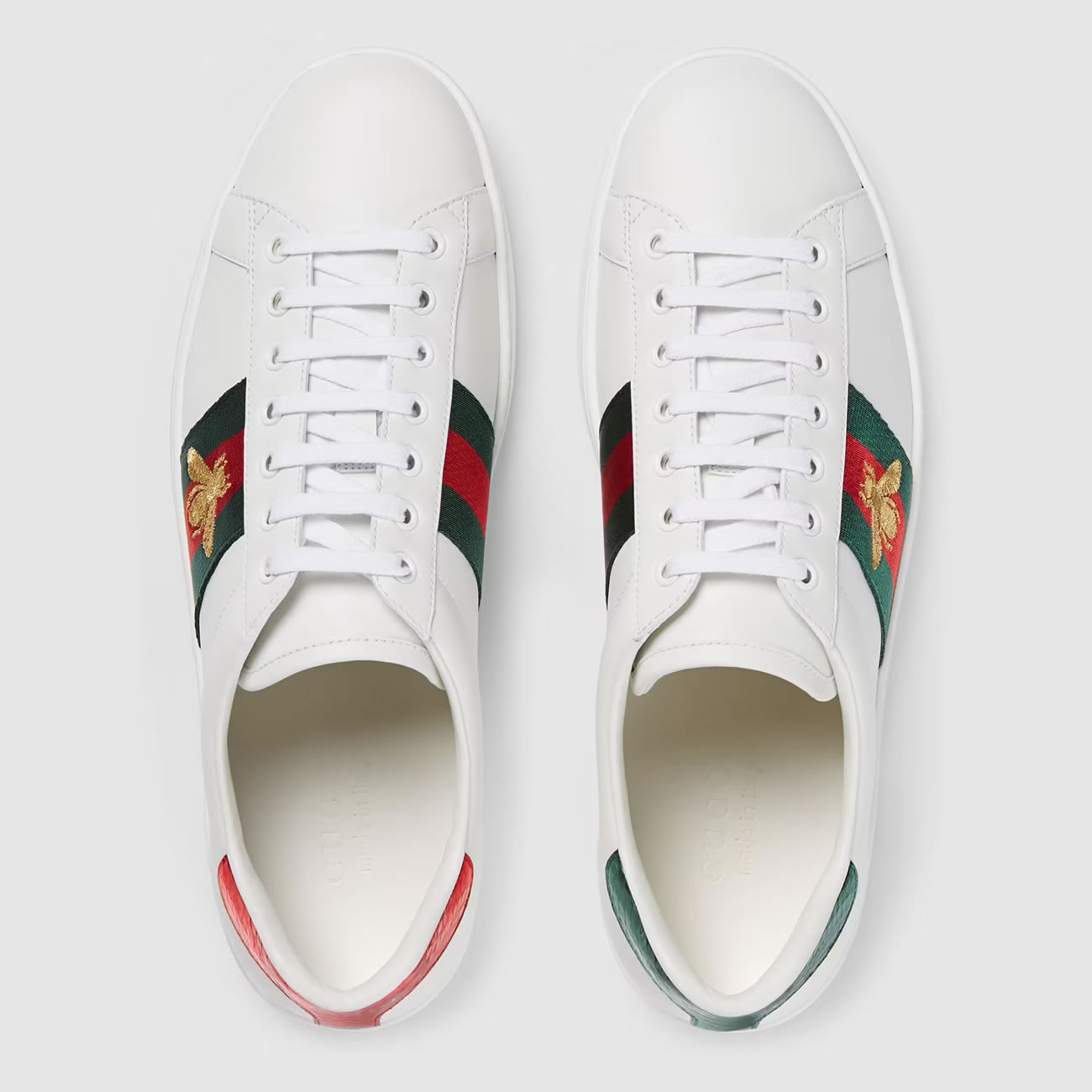 G U C C I Gg Ace Sneaker With Bee For Mens Womens (4) - www.newkick.org