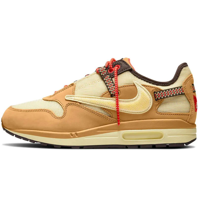 Nike Air Max 1 Travis Scott Cactus Jack Wheat Lemon Drop Do9392 701 (1) - www.newkick.org