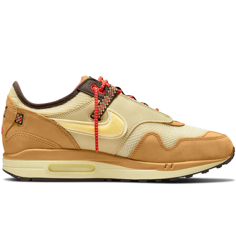 Nike Air Max 1 Travis Scott Cactus Jack Wheat Lemon Drop Do9392 701 (2) - www.newkick.org