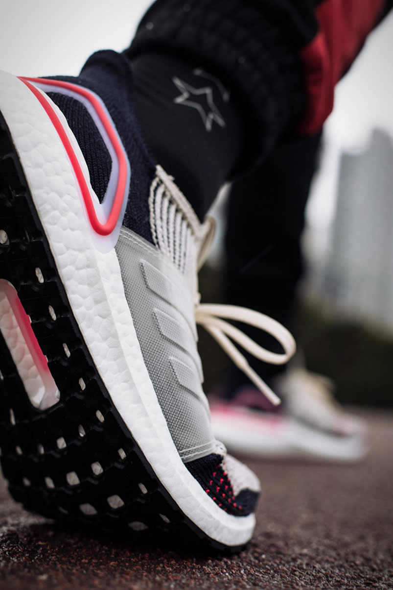 Adidas Ultra Boost 19 Colorways On Feet Active Red Cloud White B37703 (1) - www.newkick.org Adidas Ultra Boost 19 Colorways On Feet Active Red Cloud White B37703 (1) - www.newkick.org