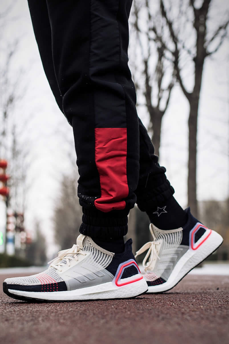 Adidas Ultra Boost 19 Colorways On Feet Active Red Cloud White B37703 (2) - www.newkick.org Adidas Ultra Boost 19 Colorways On Feet Active Red Cloud White B37703 (2) - www.newkick.org