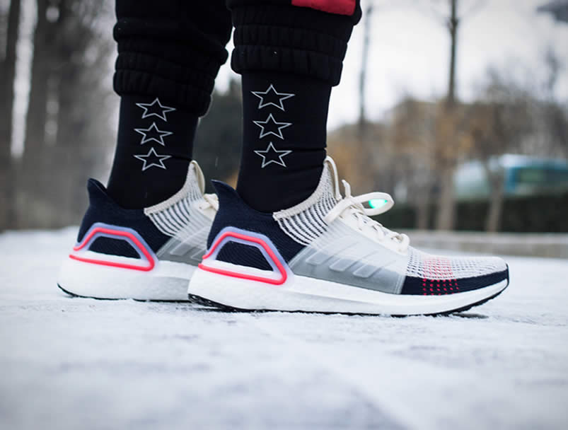 Adidas Ultra Boost 19 Colorways On Feet Active Red Cloud White B37703 (5) - www.newkick.org Adidas Ultra Boost 19 Colorways On Feet Active Red Cloud White B37703 (5) - www.newkick.org