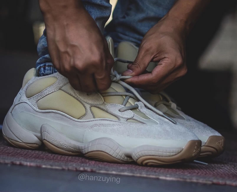 Adidas Yeezy 500 Stone White Fw4839 On Feet Release Date (1) - www.newkick.org