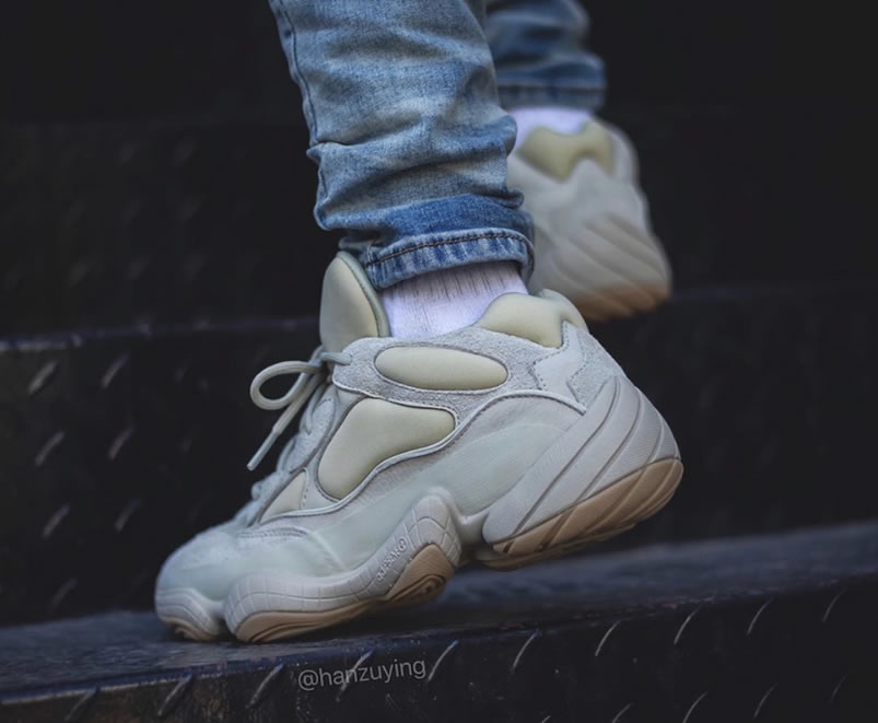 Adidas Yeezy 500 Stone White Fw4839 On Feet Release Date (4) - www.newkick.org