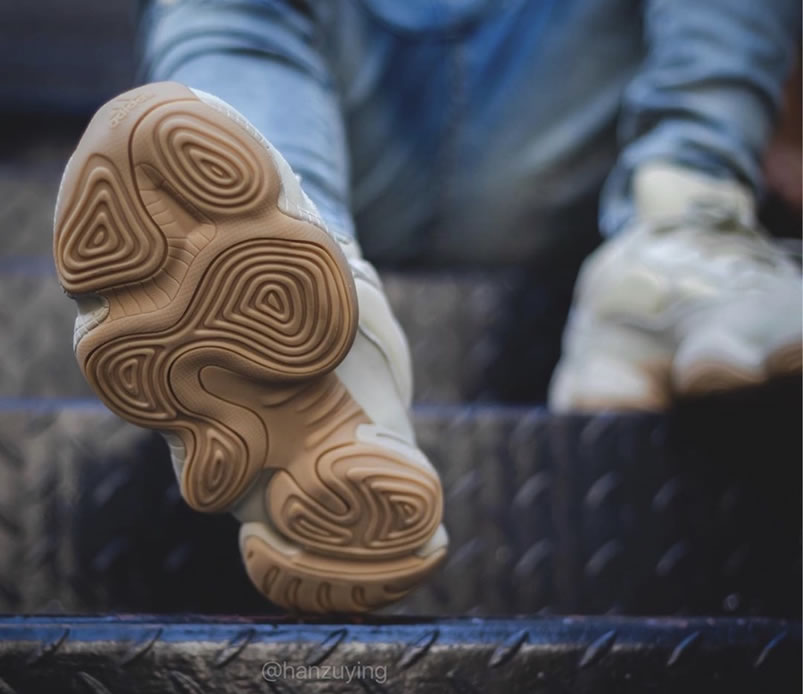 Adidas Yeezy 500 Stone White Fw4839 On Feet Release Date (7) - www.newkick.org