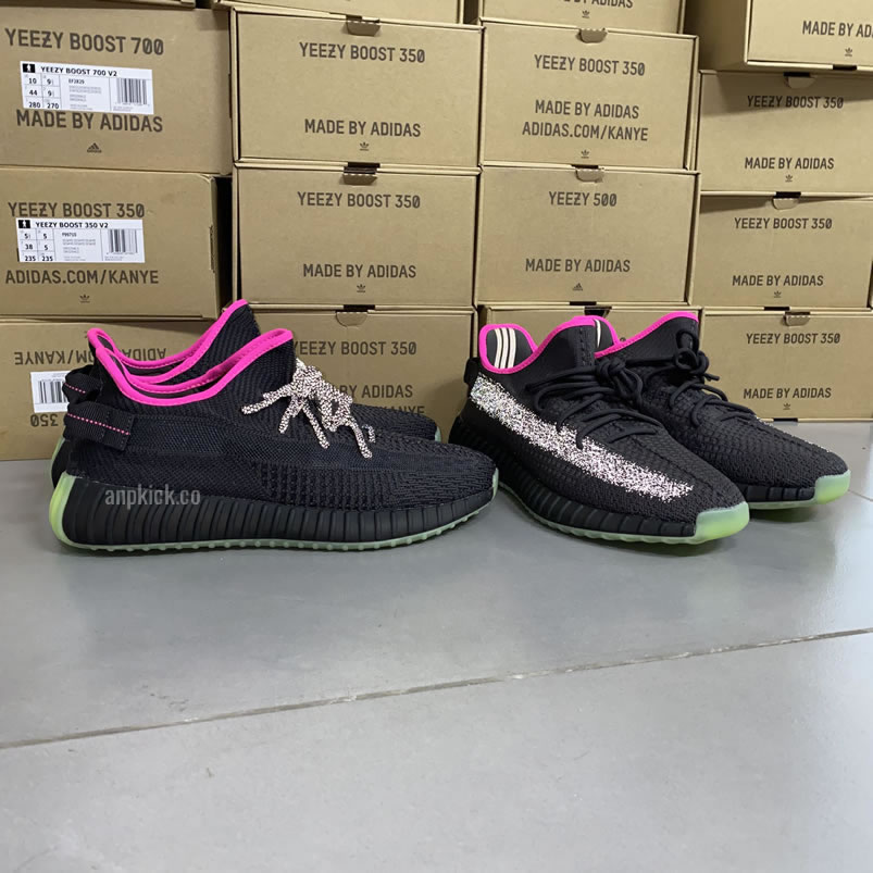 Adidas Yeezy Boost 350 V2 Nrg Red October Non Reflective Ut8830 Reflective Ut8831 (4) - www.newkick.org