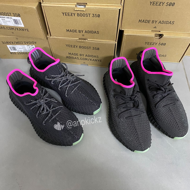 Adidas Yeezy Boost 350 V2 Nrg Red October Non Reflective Ut8830 Reflective Ut8831 (8) - www.newkick.org