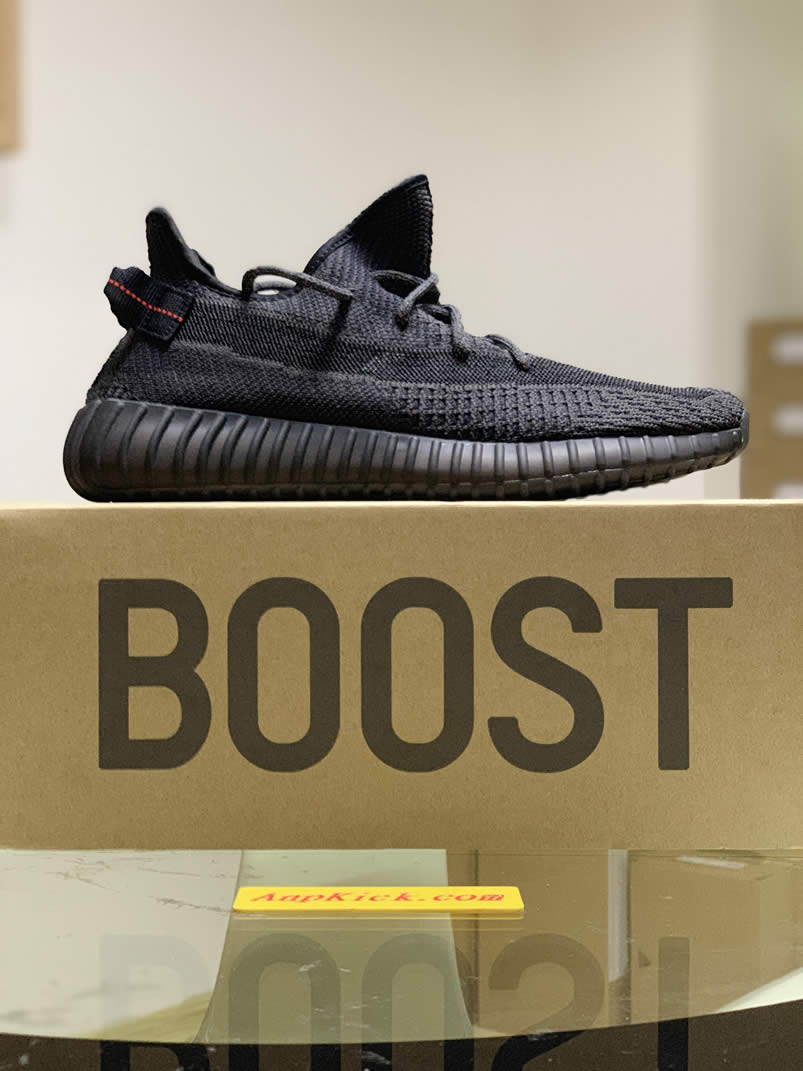 Adidas Yeezy Boost 350 V2 Static Black Non Refective Fu9013 (12) - www.newkick.org