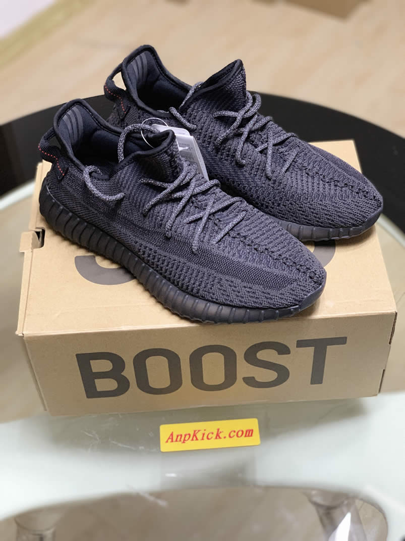 Adidas Yeezy Boost 350 V2 Static Black Non Refective Fu9013 (14) - www.newkick.org