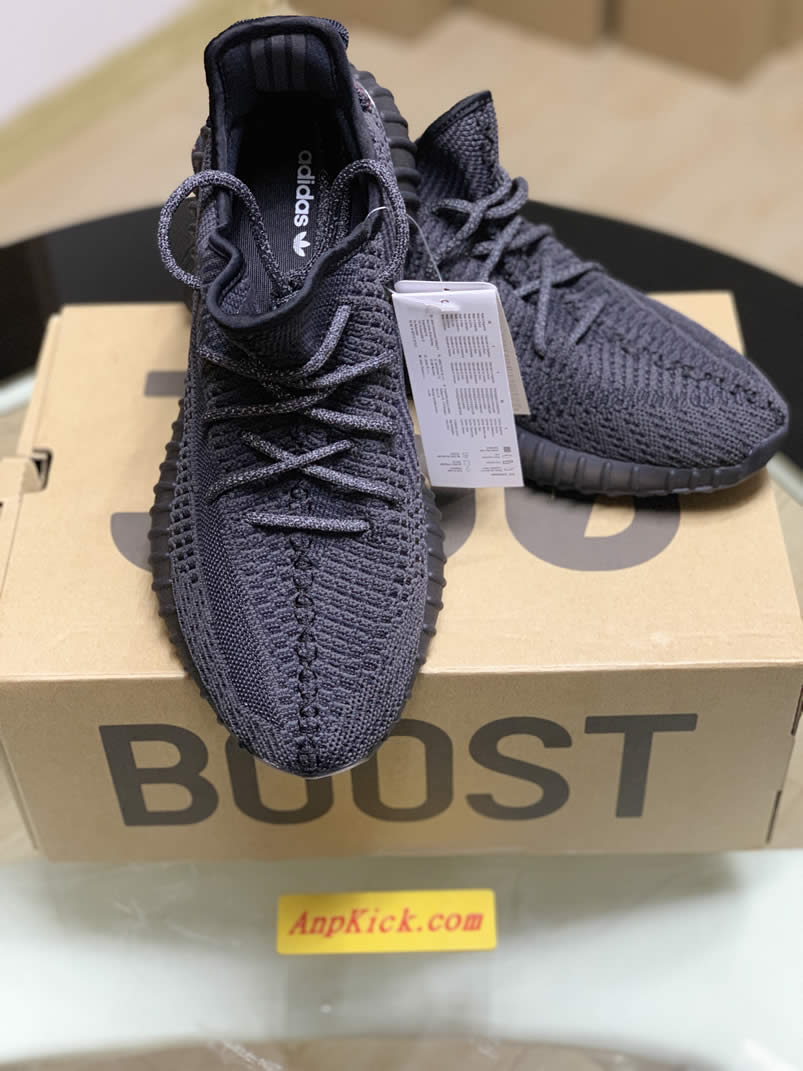 Adidas Yeezy Boost 350 V2 Static Black Non Refective Fu9013 (17) - www.newkick.org