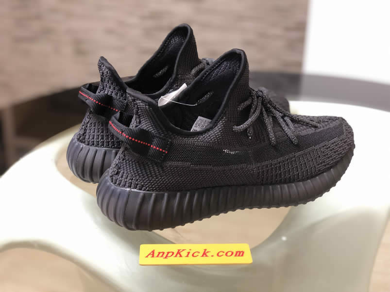 Adidas Yeezy Boost 350 V2 Static Black Non Refective Fu9013 (4) - www.newkick.org