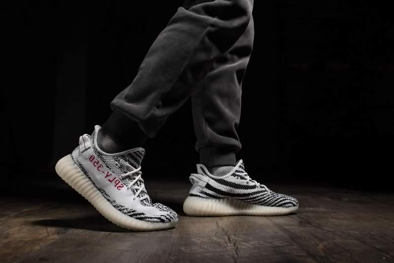 Adidas Yeezy Boost 350 V2 Zebra Cp9654 On Feet Outfit 2018 Release Date (4) - www.newkick.org