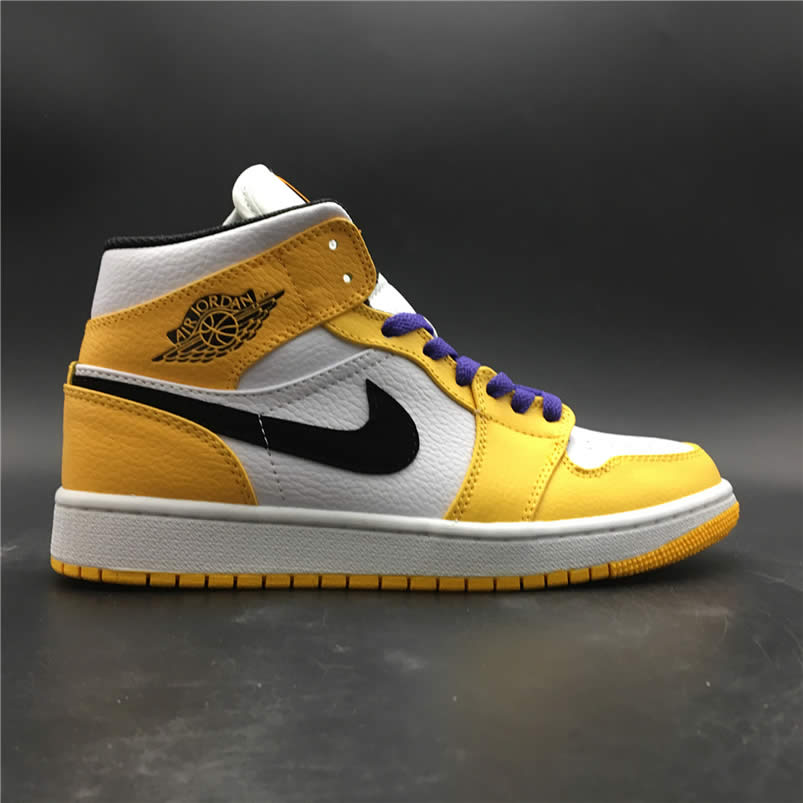 Air Jordan 1 Mid 2019 Lakers Yellow Purple For Sale Release Date 852542 700 (1) - www.newkick.org Air Jordan 1 Mid 2019 Lakers Yellow Purple For Sale Release Date 852542 700 (1) - www.newkick.org