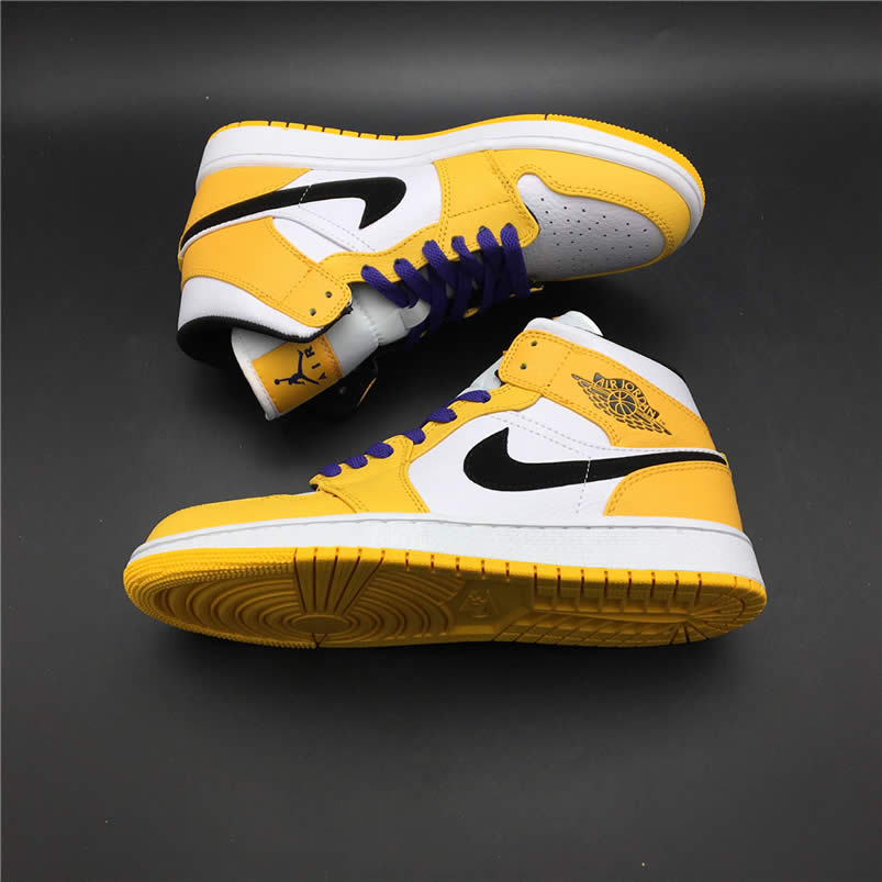 Air Jordan 1 Mid 2019 Lakers Yellow Purple For Sale Release Date 852542 700 (11) - www.newkick.org Air Jordan 1 Mid 2019 Lakers Yellow Purple For Sale Release Date 852542 700 (11) - www.newkick.org