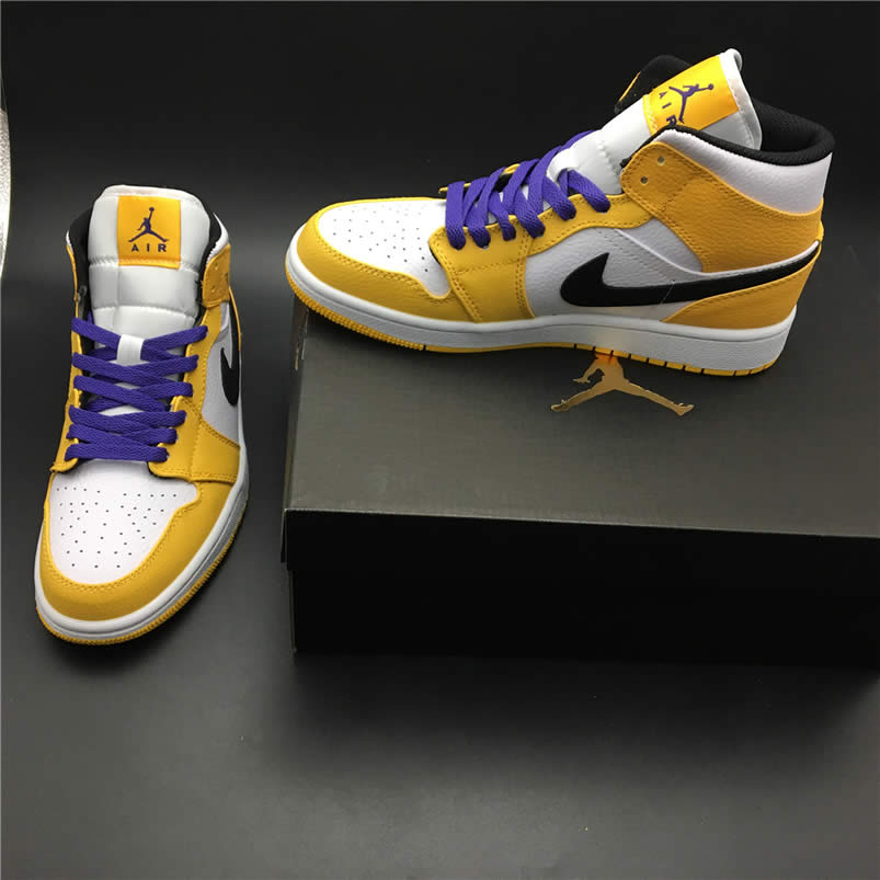 Air Jordan 1 Mid 2019 Lakers Yellow Purple For Sale Release Date 852542 700 (15) - www.newkick.org Air Jordan 1 Mid 2019 Lakers Yellow Purple For Sale Release Date 852542 700 (15) - www.newkick.org