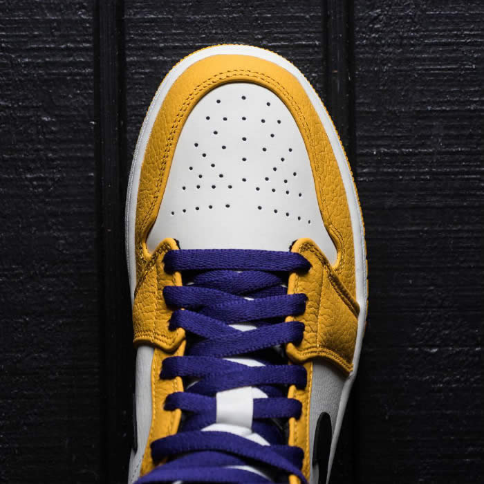 Air Jordan 1 Mid 2019 Lakers Yellow Purple For Sale Release Date 852542 700 (16) - www.newkick.org Air Jordan 1 Mid 2019 Lakers Yellow Purple For Sale Release Date 852542 700 (16) - www.newkick.org