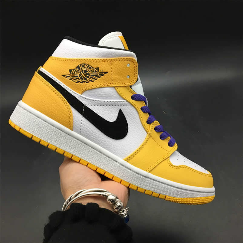 Air Jordan 1 Mid 2019 Lakers Yellow Purple For Sale Release Date 852542 700 (2) - www.newkick.org Air Jordan 1 Mid 2019 Lakers Yellow Purple For Sale Release Date 852542 700 (2) - www.newkick.org