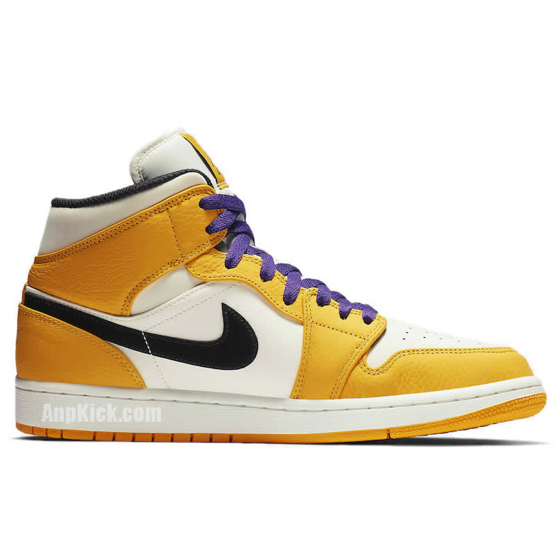 Air Jordan 1 Mid 2019 Lakers Yellow Purple Release Date 852542 700 (2) - www.newkick.org Air Jordan 1 Mid 2019 Lakers Yellow Purple Release Date 852542 700 (2) - www.newkick.org