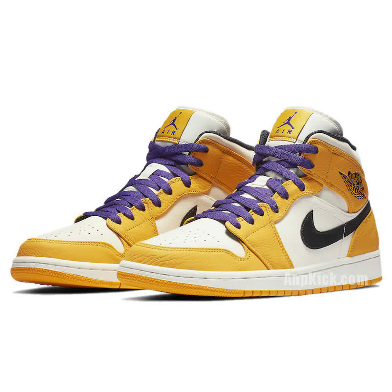 Air Jordan 1 Mid 2019 Lakers Yellow Purple Release Date 852542 700 (3) - www.newkick.org Air Jordan 1 Mid 2019 Lakers Yellow Purple Release Date 852542 700 (3) - www.newkick.org