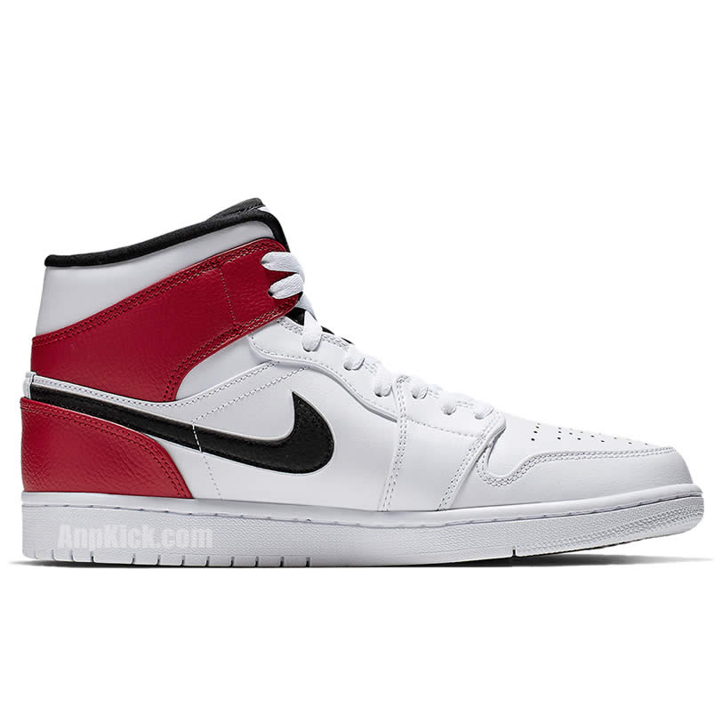 Air Jordan 1 Mid Gives The Bulls White Red 554724 116 (2) - www.newkick.org Air Jordan 1 Mid Gives The Bulls White Red 554724 116 (2) - www.newkick.org