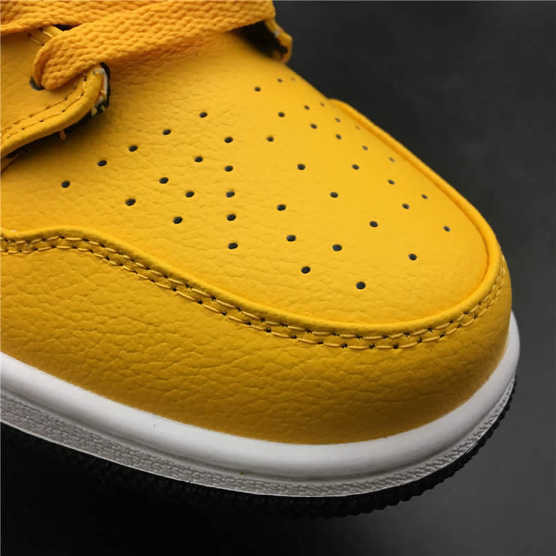 Air Jordan 1 Mid Shoes Taxi Yellow University Gold Aj1 554724 700 (15) - www.newkick.org