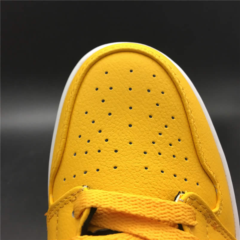 Air Jordan 1 Mid Shoes Taxi Yellow University Gold Aj1 554724 700 (17) - www.newkick.org