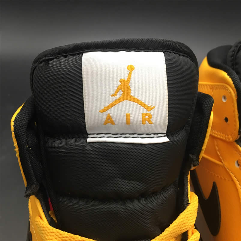 Air Jordan 1 Mid Shoes Taxi Yellow University Gold Aj1 554724 700 (19) - www.newkick.org