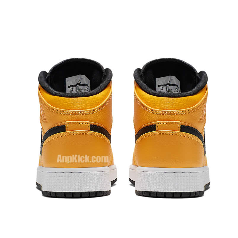 Air Jordan 1 Mid Taxi Yellow University Gold Aj1 554724 700 (5) - www.newkick.org