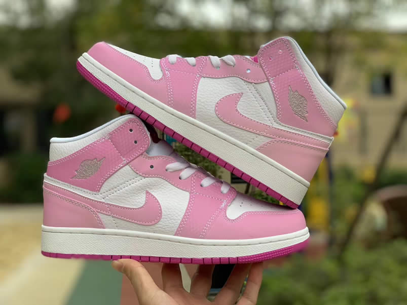 Air Jordan 1 Retro Custom Mid Gs Womens Pink Light Bone Chameleon 555112 Id (11) - www.newkick.org Air Jordan 1 Retro Custom Mid Gs Womens Pink Light Bone Chameleon 555112 Id (11) - www.newkick.org