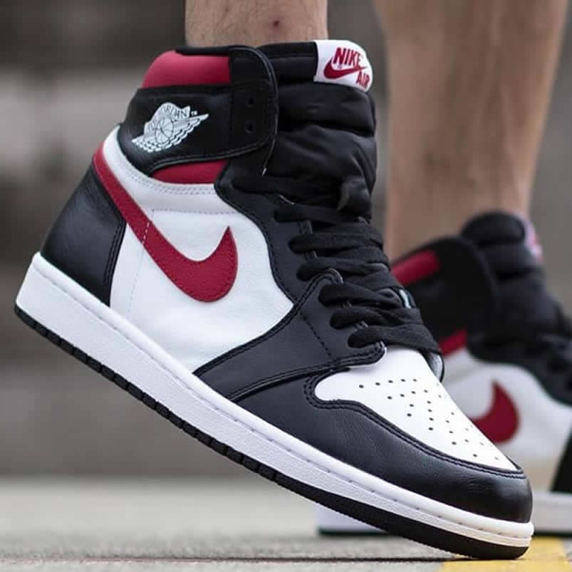 Air Jordan 1 Retro High Og Gym Red 2019 555088 061 On Feet (1) - www.newkick.org