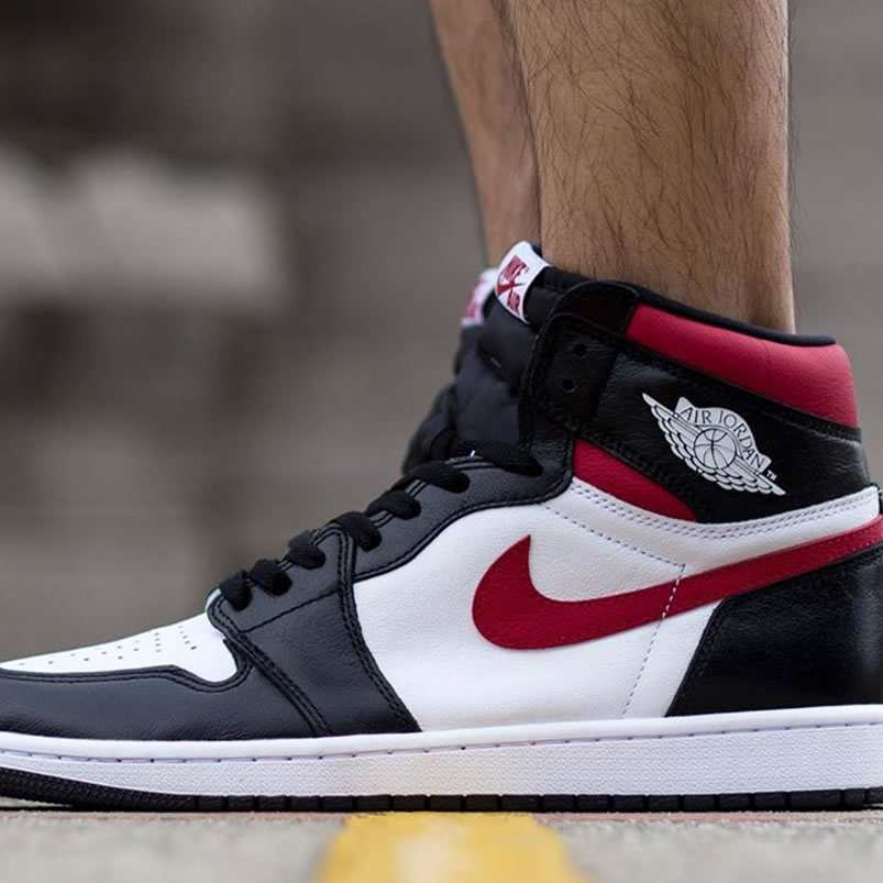 Air Jordan 1 Retro High Og Gym Red 2019 555088 061 On Feet (4) - www.newkick.org