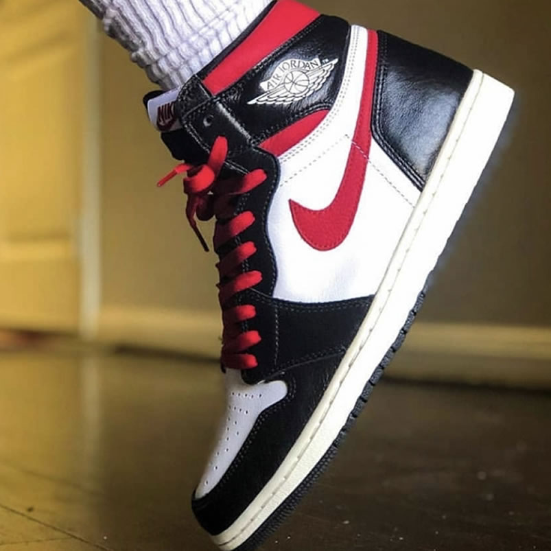 Air Jordan 1 Retro High Og Gym Red 2019 555088 061 On Feet (6) - www.newkick.org