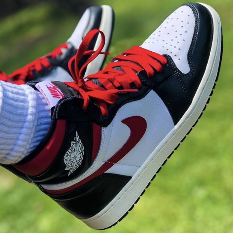 Air Jordan 1 Retro High Og Gym Red 2019 555088 061 On Feet (7) - www.newkick.org