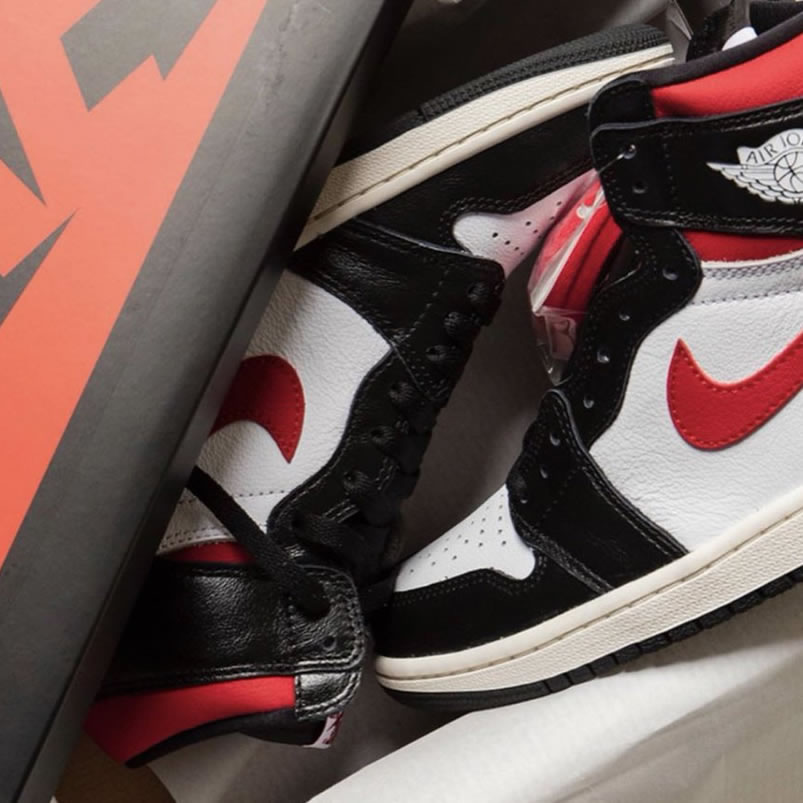 Air Jordan 1 Retro High Og Gym Red 2019 Black White Release Date 555088 061 (5) - www.newkick.org