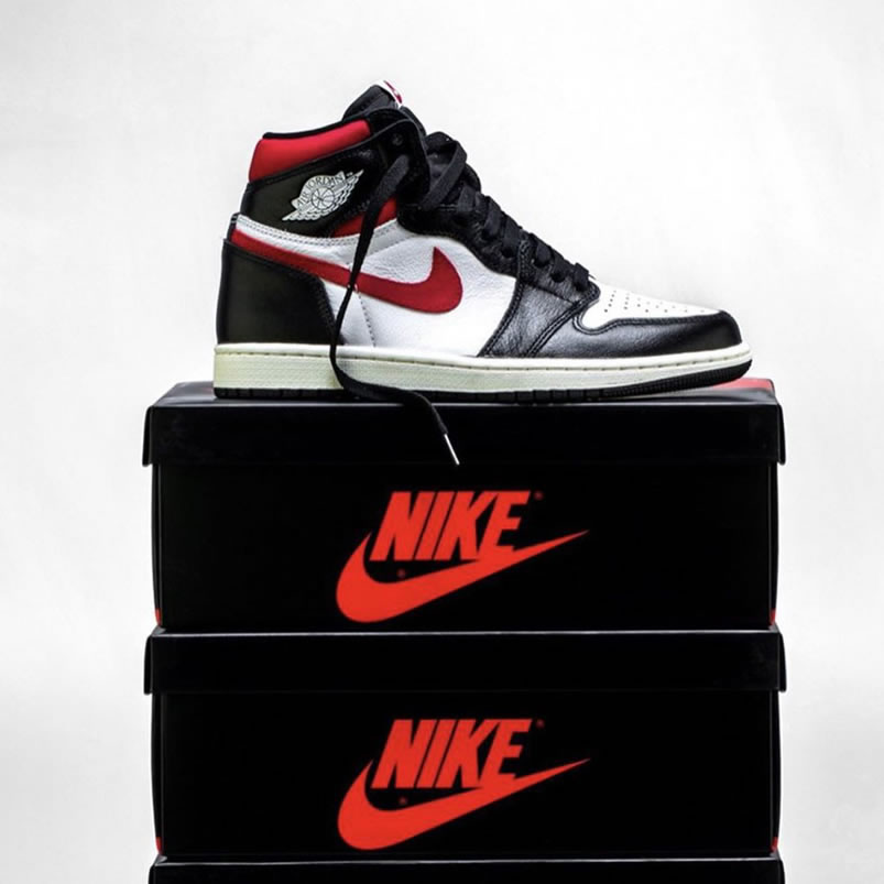 Air Jordan 1 Retro High Og Gym Red 2019 Black White Release Date 555088 061 (6) - www.newkick.org