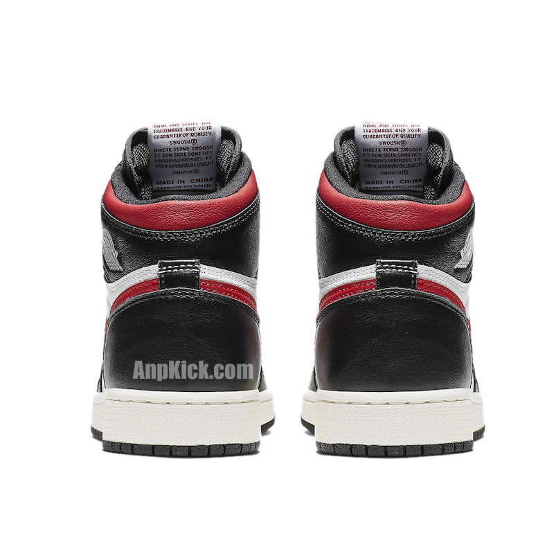 Air Jordan 1 Retro High Og Gym Red Black White 555088 061 (5) - www.newkick.org