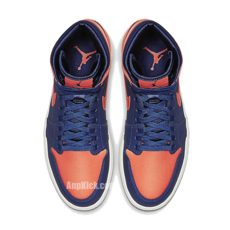 Air Jordan 1 Retro High Premium Blue Void Ah7389 408 (4) - www.newkick.org