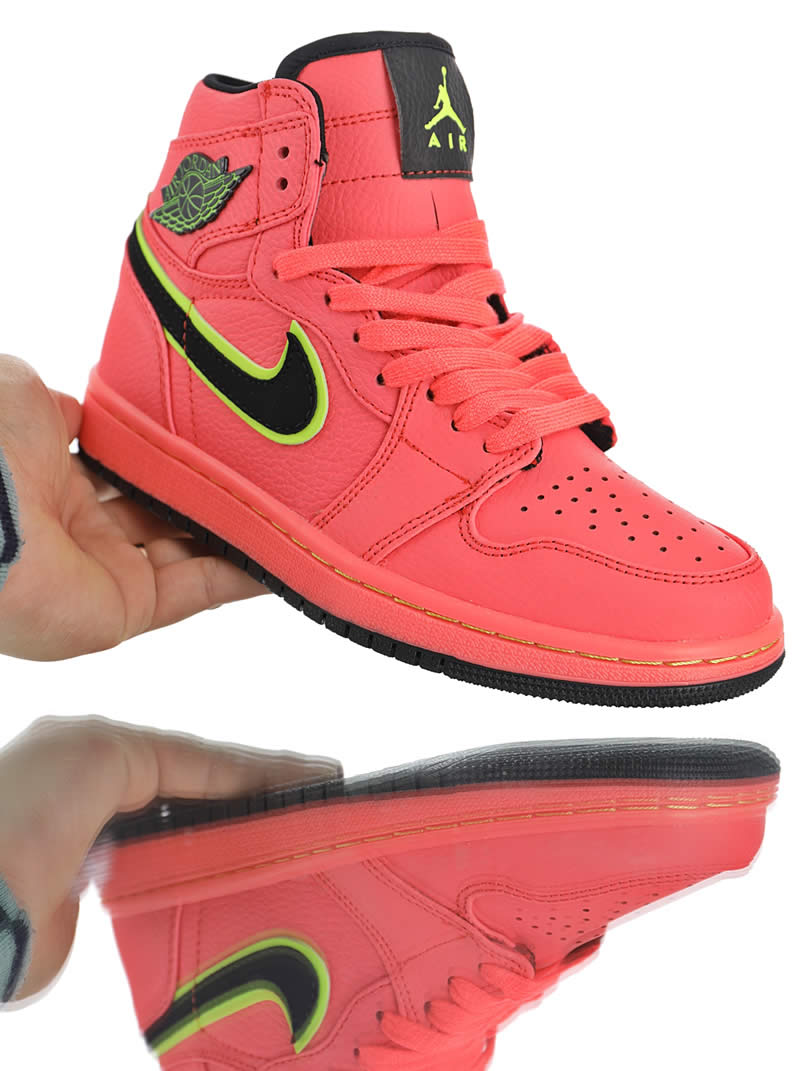 Air Jordan 1 Retro Premium Hot Punch Pink Pics Womens Aq9131 600 (7) - www.newkick.org Air Jordan 1 Retro Premium Hot Punch Pink Pics Womens Aq9131 600 (7) - www.newkick.org