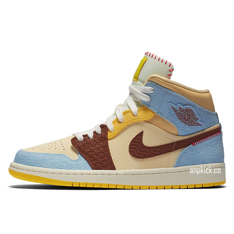 Maison Chateau Rouge Air Jordan 1 Mid Fearless Aj1 Outfit Cu2803 200 (1) - www.newkick.org