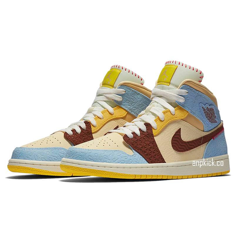 Maison Chateau Rouge Air Jordan 1 Mid Fearless Aj1 Outfit Cu2803 200 (3) - www.newkick.org
