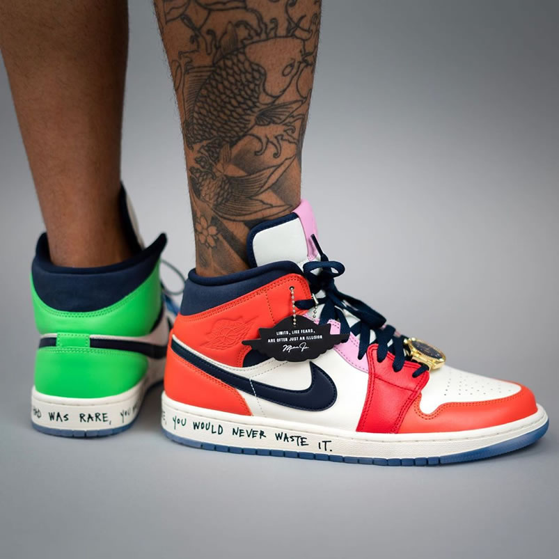Melody Ehsani Air Jordan 1 Mid Wmns Fearless On Feet Outfit Release Date Cq7629 100 (1) - www.newkick.org