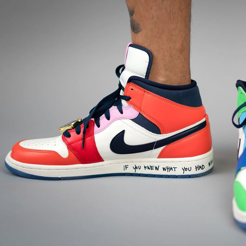 Melody Ehsani Air Jordan 1 Mid Wmns Fearless On Feet Outfit Release Date Cq7629 100 (3) - www.newkick.org