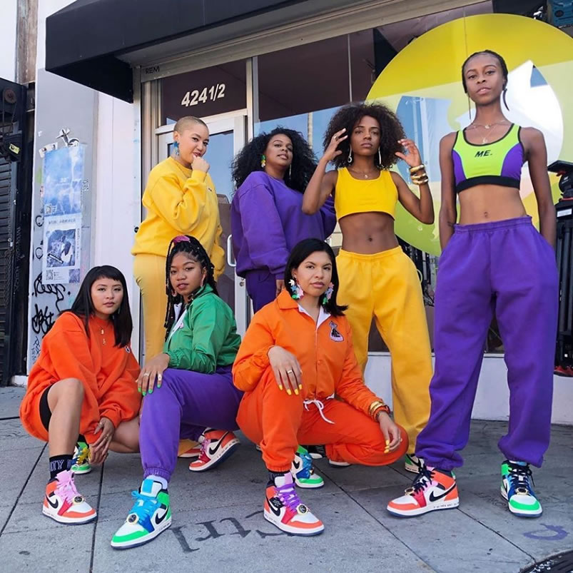 Melody Ehsani Air Jordan 1 Mid Wmns Fearless On Feet Outfit Release Date Cq7629 100 (8) - www.newkick.org