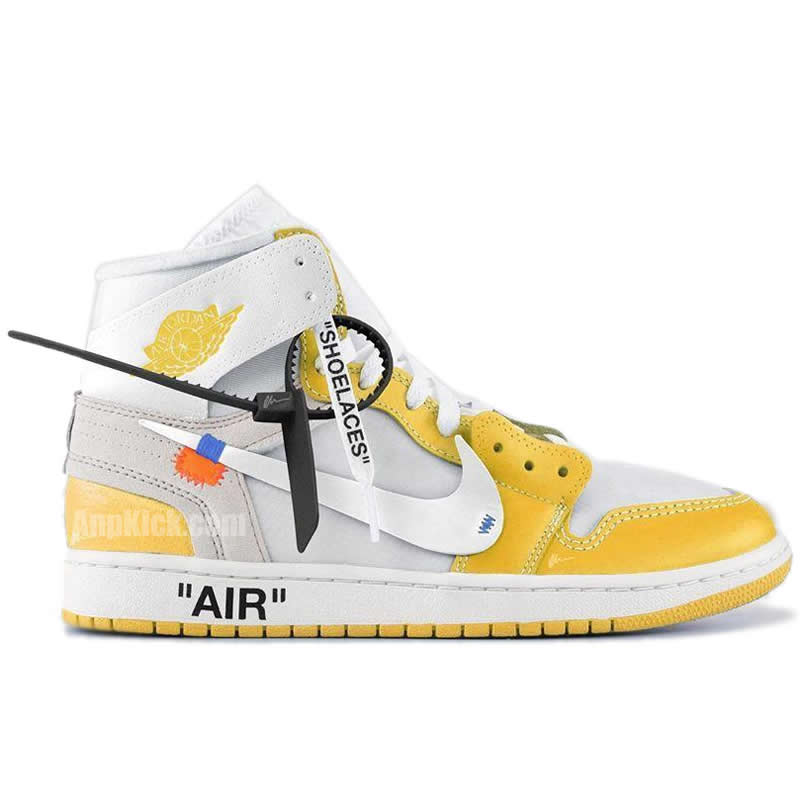 Off White Air Jordan 1 Yellow Chicago New Release Date For Sale (1) - www.newkick.org