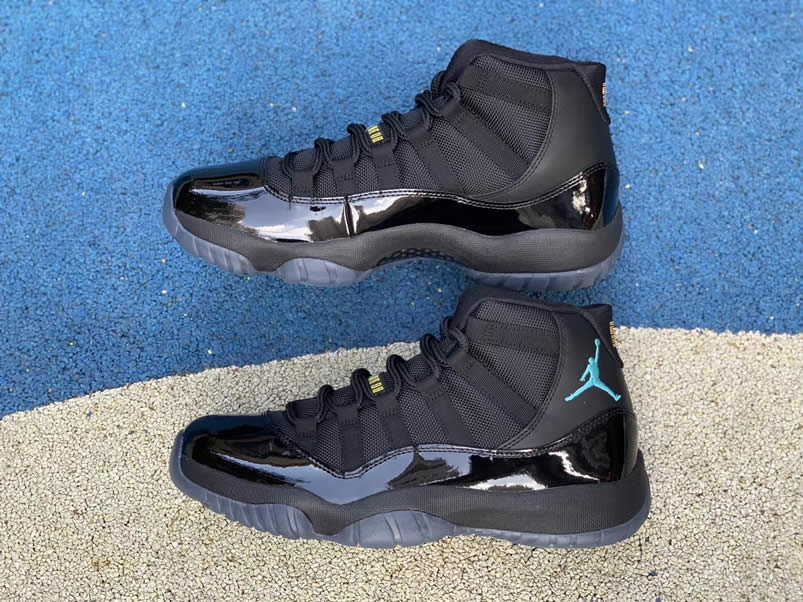 Air Jordan 11 'Gamma Blue' Price On Feet Outfit 378037-006 Pics