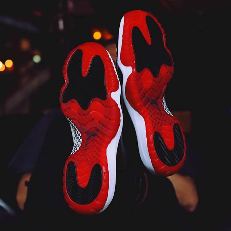 Air Jordan 11 Bred 2019 Black Red On Feet Release Date 378037 061 (6) - www.newkick.org Air Jordan 11 Bred 2019 Black Red On Feet Release Date 378037 061 (6) - www.newkick.org