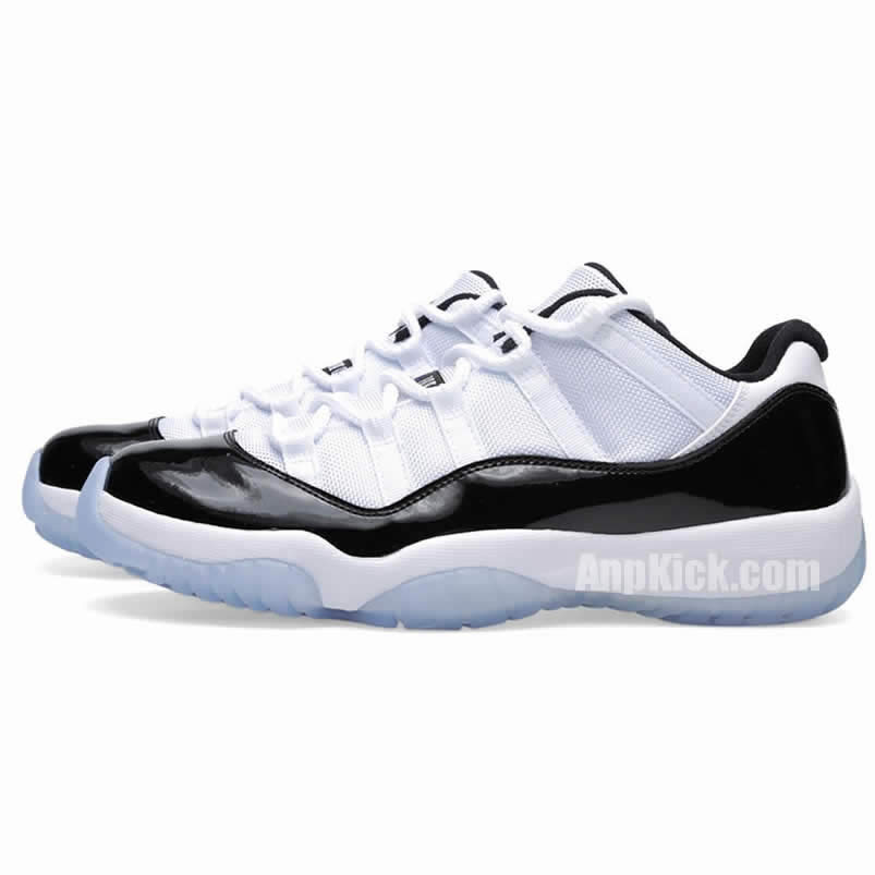 Air Jordan 11 Low Concord Mens Bg Gs White Black Aj11 Shoes 528896 153 528895 145 (4) - www.newkick.org