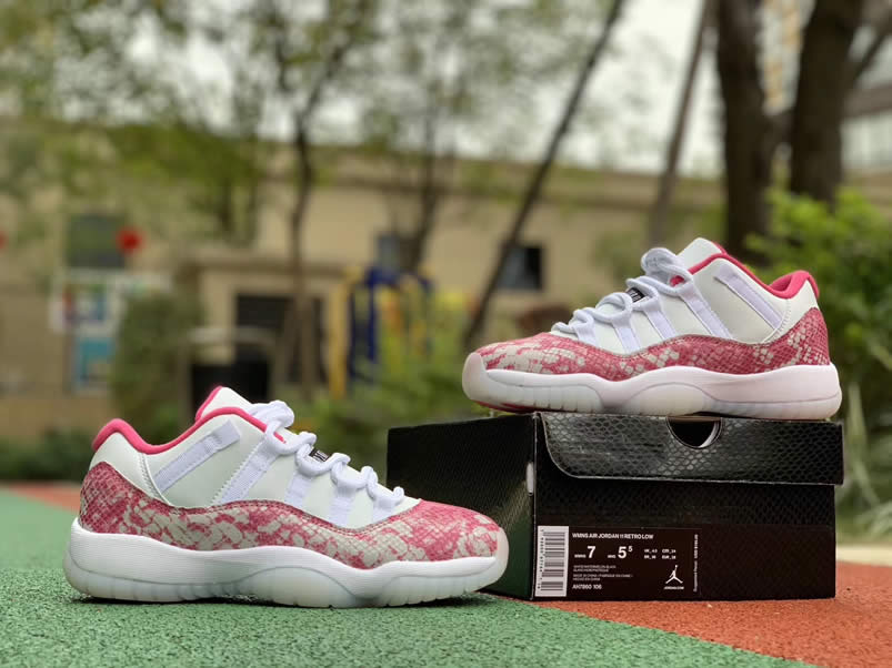 Air Jordan 11 Low Womens Wmns Snakeskin 2019 Pink Shoes Ah7860 106 (3) - www.newkick.org Air Jordan 11 Low Womens Wmns Snakeskin 2019 Pink Shoes Ah7860 106 (3) - www.newkick.org