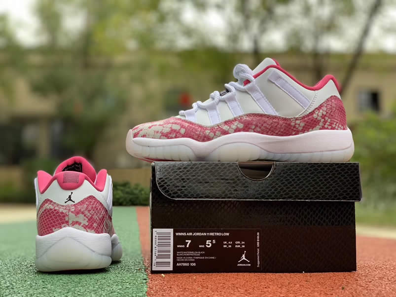 Air Jordan 11 Low Womens Wmns Snakeskin 2019 Pink Shoes Ah7860 106 (4) - www.newkick.org Air Jordan 11 Low Womens Wmns Snakeskin 2019 Pink Shoes Ah7860 106 (4) - www.newkick.org